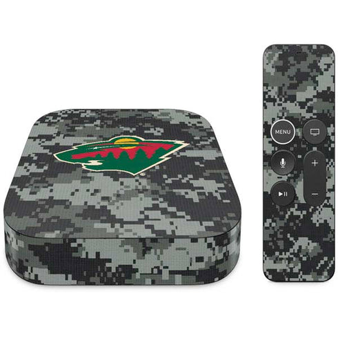 NHL Minnesota Wild Camo Apple TV Skin
